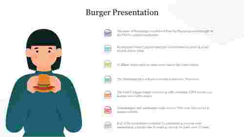 Burger Presentation